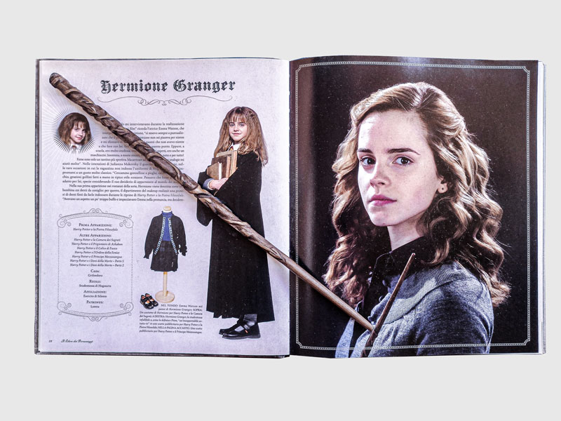 Bacchetta Hermione Granger in plastica