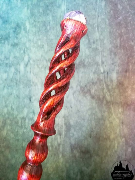 bacchetta magica legno spirale