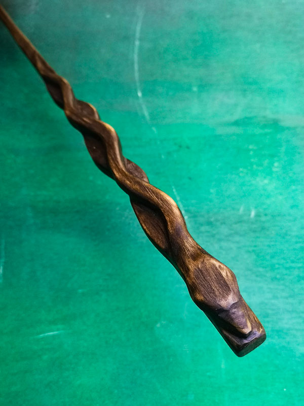 bacchetta personalizzata serpente